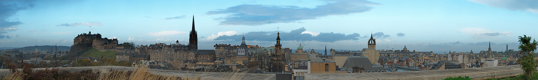 Panorama of Edinburgh